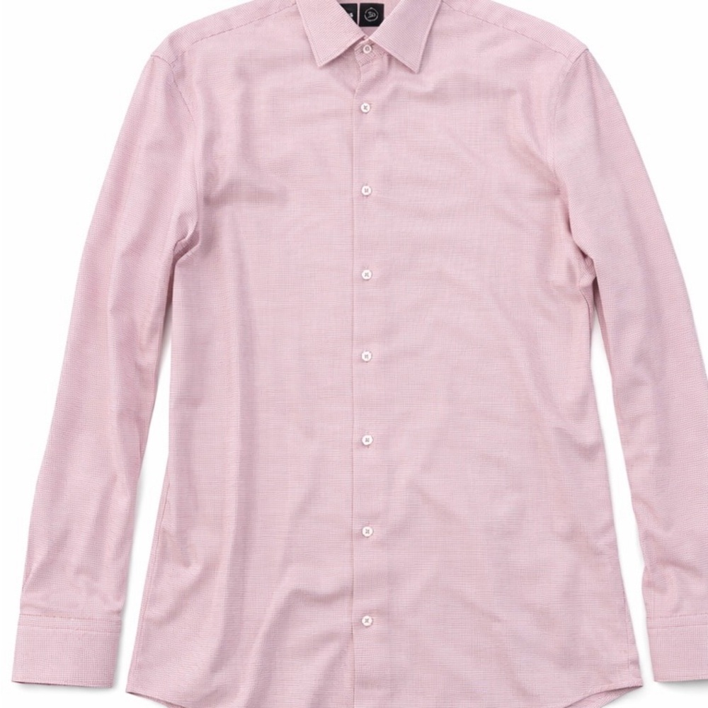 Boss Performance Pink Dress Shirt
